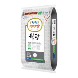 청원생명농협 2021년 햅쌀 월광 고시히카리 쌀, 10kg, 1개