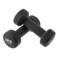 쿠팡 브랜드 코멧 클래식 논슬립 아령 2kg 2개 블랙