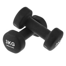 쿠팡 브랜드 코멧 클래식 논슬립 아령 3kg 2개 블랙
