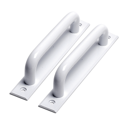 손잡이세상 14파이 디제이 판손잡이 P128 화이트, 2개