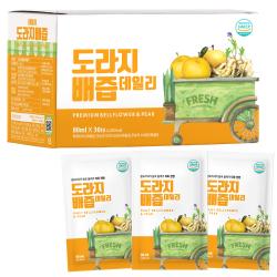 유기농마루 물넣지않은 도라지배즙 30p 1개 80ml