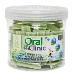 오랄클리닉 반려동물 치석제거용 덴탈껌 300g, 청사과, 1개