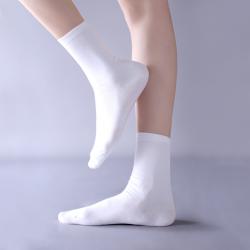 베이스알파에센셜 여성용 무지 중목 양말 10켤레 230 250mm 