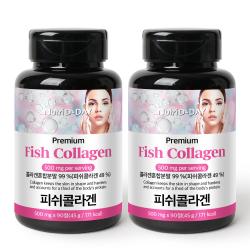 뉴트리디데이 프리미엄 저분자 피쉬 콜라겐 타블렛 90정 2개