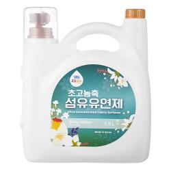줌 엑스퍼트 베이비코튼향 초고농축 섬유유연제 본품 5.5l 1개
