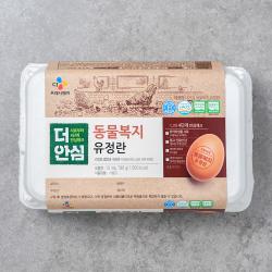 CJ프레시웨이 더안심 동물복지 유정란 15구, 780g, 1팩