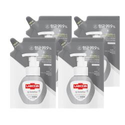 랩신 센서티브 핸드워시 리필, 200ml, 4개