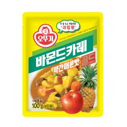 오뚜기 바몬드 카레 골드 약간매운맛 과립형, 100g, 1개