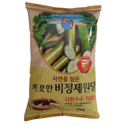 깨끗한 비정제원당 3kg 1개