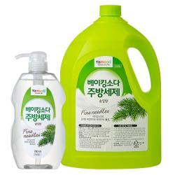 탐사 베이킹소다 주방세제 세트 본품 780ml + 리필 4l 1세트