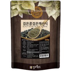 컬러푸드 검은콩 검은깨 선식 500g 1개