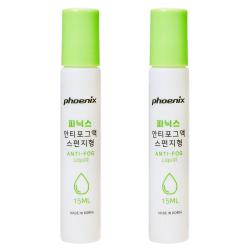 피닉스 안티포그액 스펀지형, 15ml, 2개
