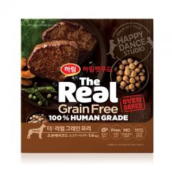 하림펫푸드 더리얼 그레인프리 오븐베이크드 시니어 강아지사료 소 1.6kg