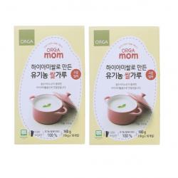 올가맘 하이아미쌀로 만든 유기농 쌀가루 고운입자, 2개