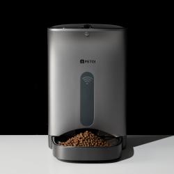 페토이 반려동물 IoT 더 블랙 자동급식기 HT-P70, 블랙펄, 4.3L