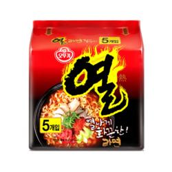 오뚜기 열라면 120g 5개