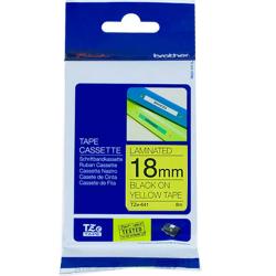 부라더 정품 라벨테이프 Tze 641 넓이 18mm 1개