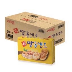 크라운 국희땅콩샌드, 372g, 12개입