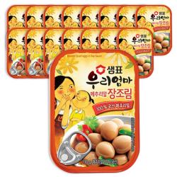 샘표 우리엄마 메추리알 장조림, 130g, 16개