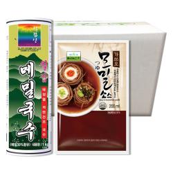 칠갑농산 메밀국수 1kg + 모밀소스 200ml x 6p, 1세트