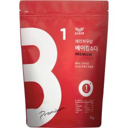 레인보우샵 프리미엄 베이킹소다 3kg 1개