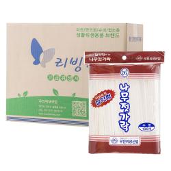 리빙웰 나무젓가락 절약형 100p, 30개입, 1개