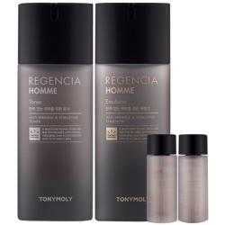 토니모리 리젠시아 옴므 스킨케어 세트 1세트 토너 130ml + 20ml + 에멀전 130ml + 20ml