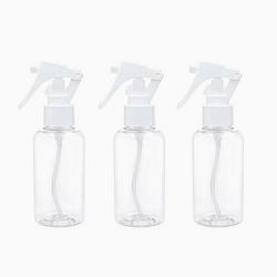 병도매닷컴 Dt120 투명 건스프레이 용기 흰색캡 3개입