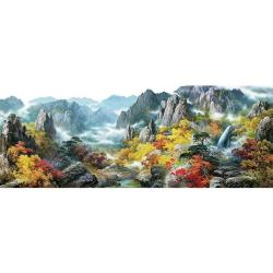 케이엠엘리 보석십자수 DIY만들기 세트, 3D 금강산도, 1세트
