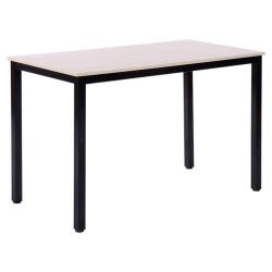 블루밍홈 베이직 책상 40 입식 1200 블랙