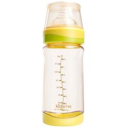 키즈미 PPSU 젖병 240ml, L(6개월이후), 그린