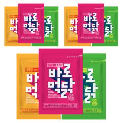 이훈의건강한세상 바로먹닭 닭가슴살 3종 세트 훈제맛 3개 + 마늘맛 3개 + 갈비맛 3개 1세트