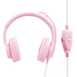 아이리버 Clearchat 스테레오 게이밍 헤드셋 Ir H30v 핑크