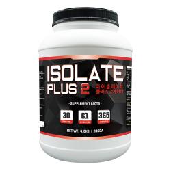 프로틴샵 아이솔레이트플러스2 Wph 게이너 헬스보충제 4kg 1개