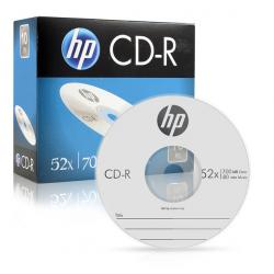 Hp Cd R 52x 700mb 슬림 케이스 10p 단일 상품