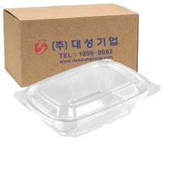 쿡앤락 반찬 샐러드용기 202 투명 세트 600개입 1개