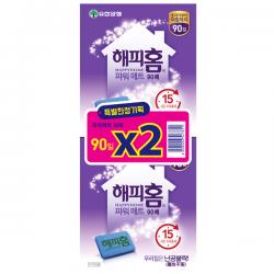 해피홈 매트 코드롤러 훈증기 파워매트 리필 90p, 2개입