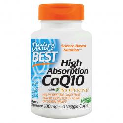 닥터스베스트 하이 앱솔션 Coq10 100mg 베지 캡 60개입 1개