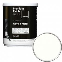 노루페인트 팬톤 우드앤메탈 페인트 반광 1l 11 0103 Cream White