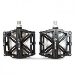 DH SPORTS 250 MTB 자전거 평페달 ROAD/CITY, 블랙, 1개