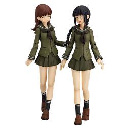 맥스팩토리 피그마 figma 함대콜렉션 칸코레 키타카미 북상 오오이 2종 피규어, 1세트