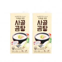 서강유업 가족을 위한 사골곰탕, 1L, 2개입