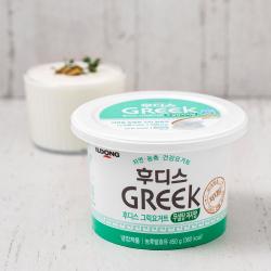 후디스 그릭요거트 무설탕 저지방 450g 1개