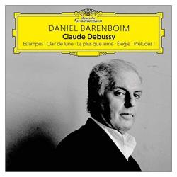 CLAUDE DEBUSSY - PIANO WORKS/ DANIEL BARENBOIM 드뷔시: 전주곡 1권 판화 달빛 렌트보다 느리게 엘레지 - 다니엘 바렌보임 디지팩 EU수입반