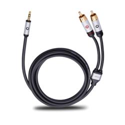 오엘바흐 I Connect J 35/R150 3.5mm Y스테레오 케이블 1.5m 60002 블랙
