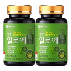 종근당건강 뉴 알로에 쾌변 30, 90정, 2개입