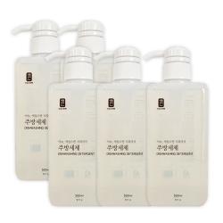 생활공작소 쌀뜨물 주방세제, 500ml, 5개입