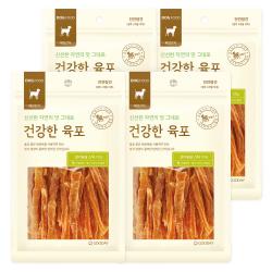 굿데이 건강한육포 강아지간식 닭가슴살스틱 맛 4개입
