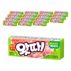 왓따 복숭아 껌 23g 16개입