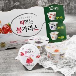 남양유업 떠먹는 불가리스 세트 딸기 85g X 6p + 포도 85g X 2p + 복숭아 85g X 2p 1세트